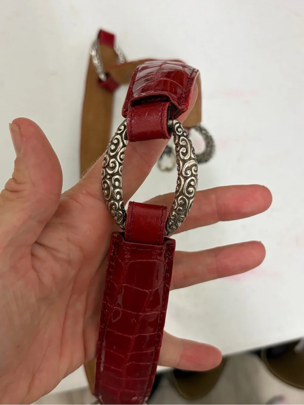 Brighton belt glossy